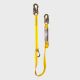 Guardian® Shock Absorbing Tie-Back Lanyard - Steel Snap Hook Connector (Single Leg)