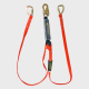 Guardian® Triple Lock Wrap Lanyard - Steel Snap Hook Connector (Twin Leg)