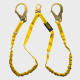 Guardian® Internal Shock Lanyard - Steel Rebar Hook Connector (Twin Leg)