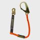 Guardian® Tiger Tail Stretch Lanyard - Steel Rebar Hook Connector (Single Leg)