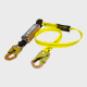 Guardian® Big Boss Extended Free Fall Lanyard - Steel Snap Hook Connector (Single Leg)