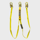 Guardian® Big Boss Extended Free Fall Lanyard - Steel Snap Hook Connector (Twin Leg)